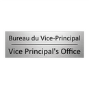 Bureau du Vice-Principal - Vice Principal's Office