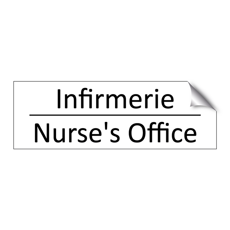 Infirmerie - Nurse's Office