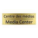 Centre des médias - Media Center