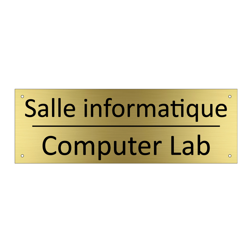 Salle informatique - Computer Lab