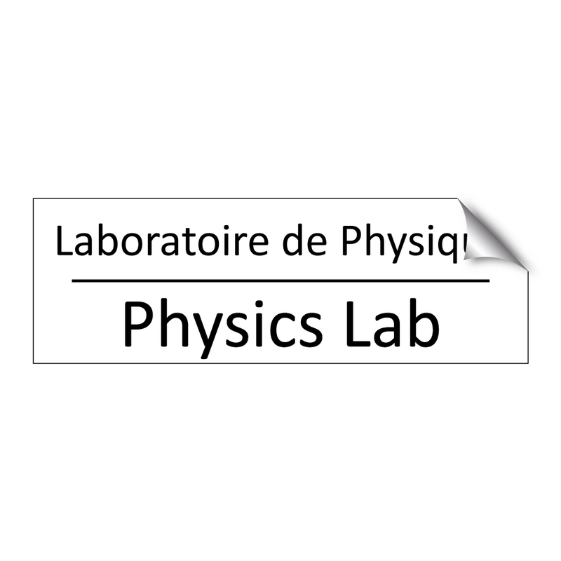 Laboratoire de Physique - Physics Lab