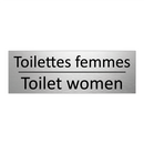 Toilettes femmes - Toilet women