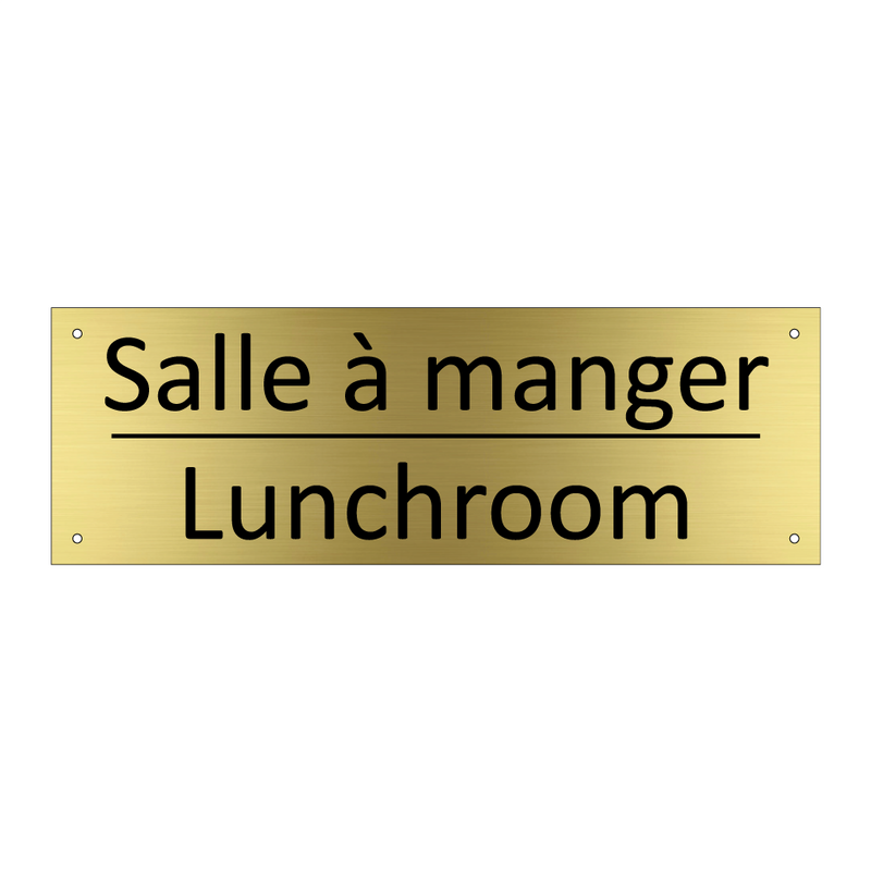 Salle à manger - Lunchroom