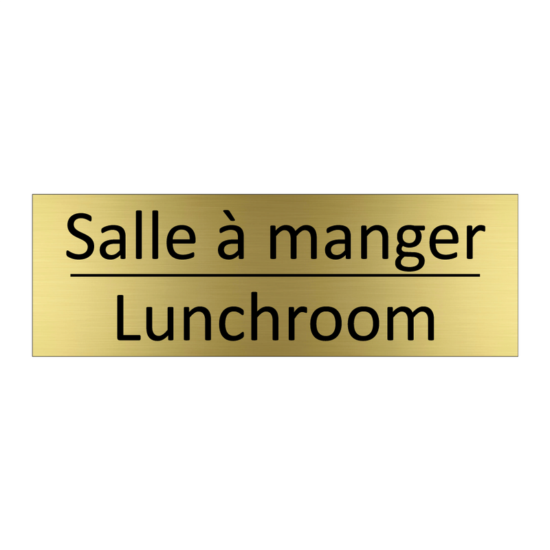Salle à manger - Lunchroom