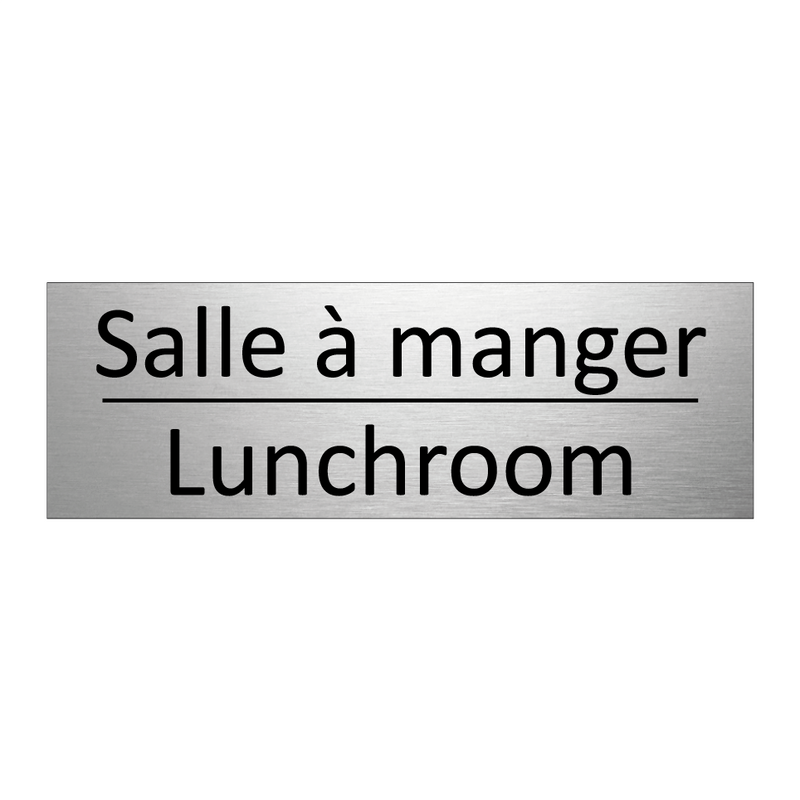 Salle à manger - Lunchroom