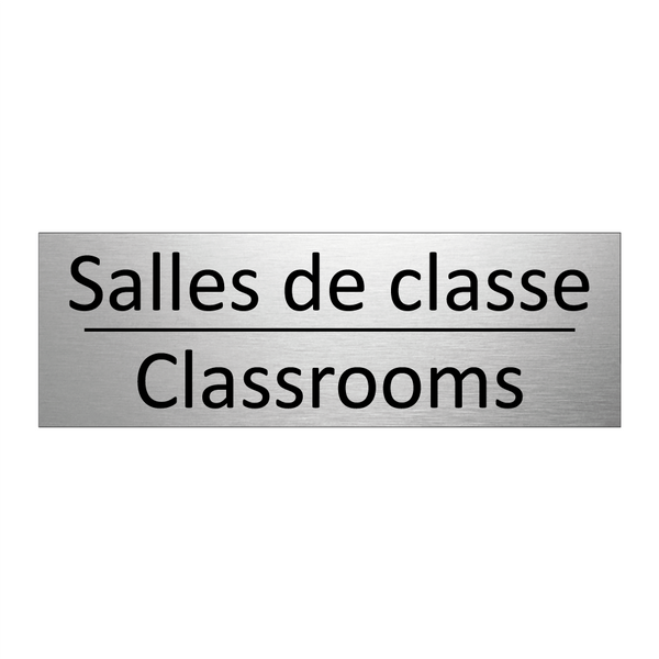 Salles de classe - Classrooms