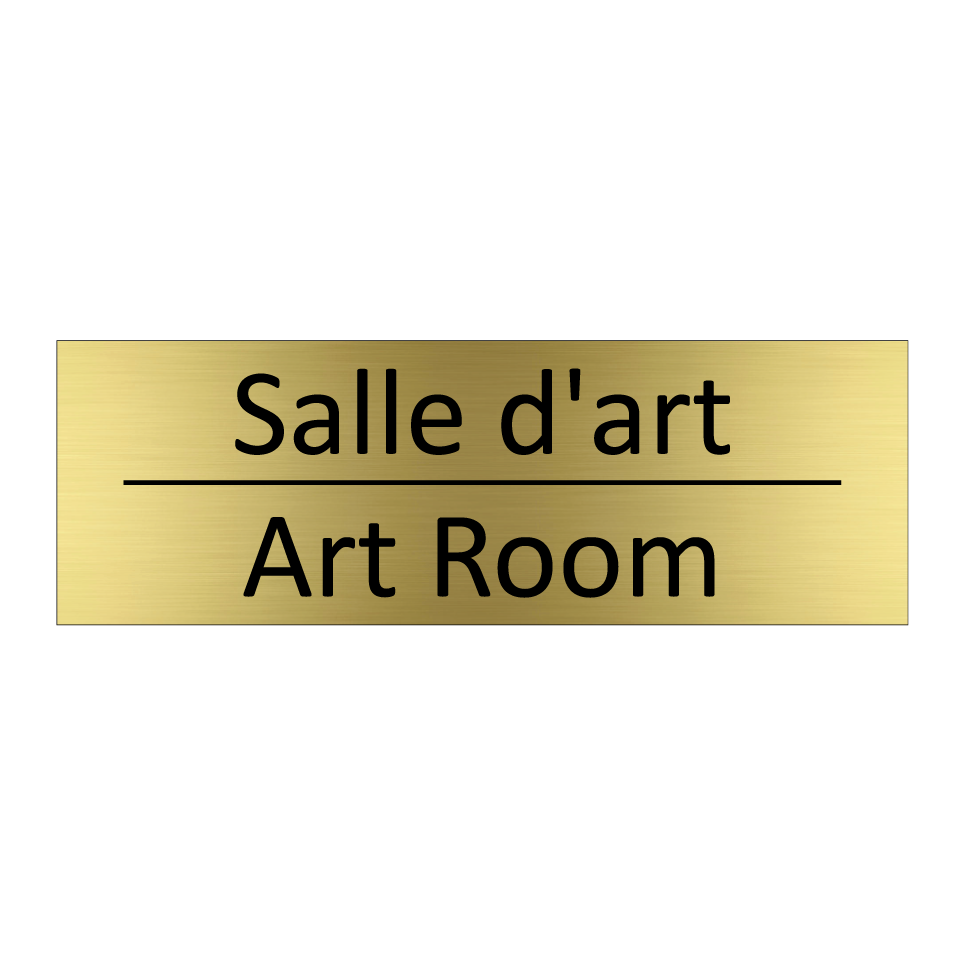 Salle d'art - Art Room