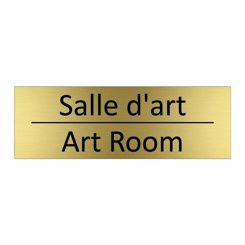 Salle d'art - Art Room