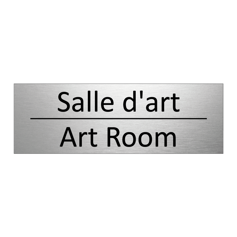Salle d'art - Art Room
