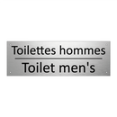 Toilettes hommes - Toilet men's