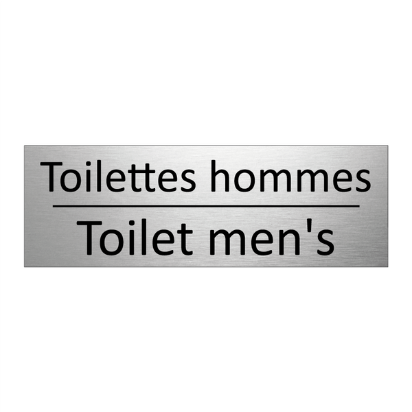 Toilettes hommes - Toilet men's
