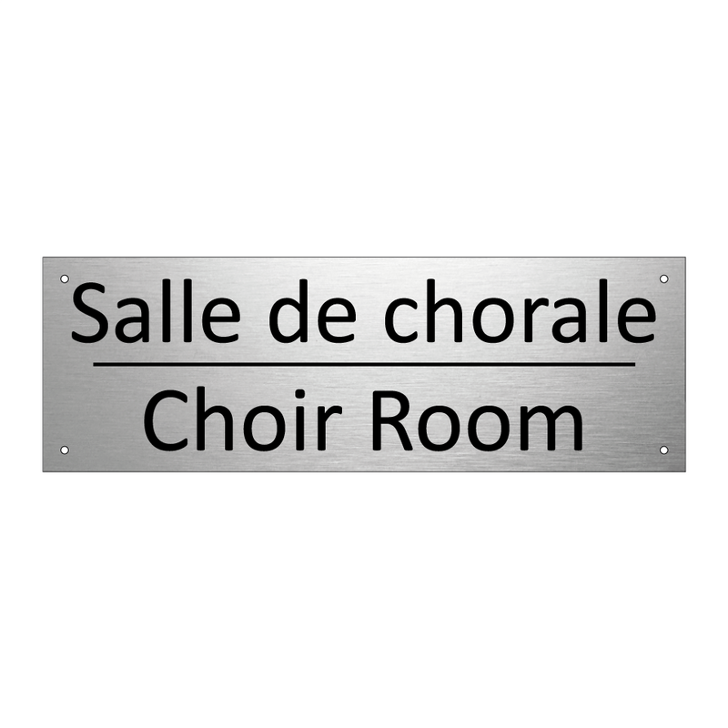 Salle de chorale - Choir Room