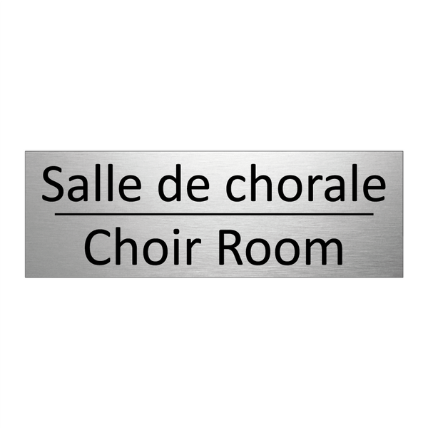 Salle de chorale - Choir Room