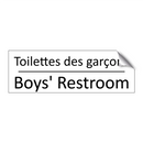 Toilettes des garçons - Boys' Restroom