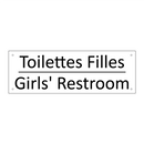 Toilettes Filles - Girls' Restroom