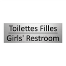 Toilettes Filles - Girls' Restroom
