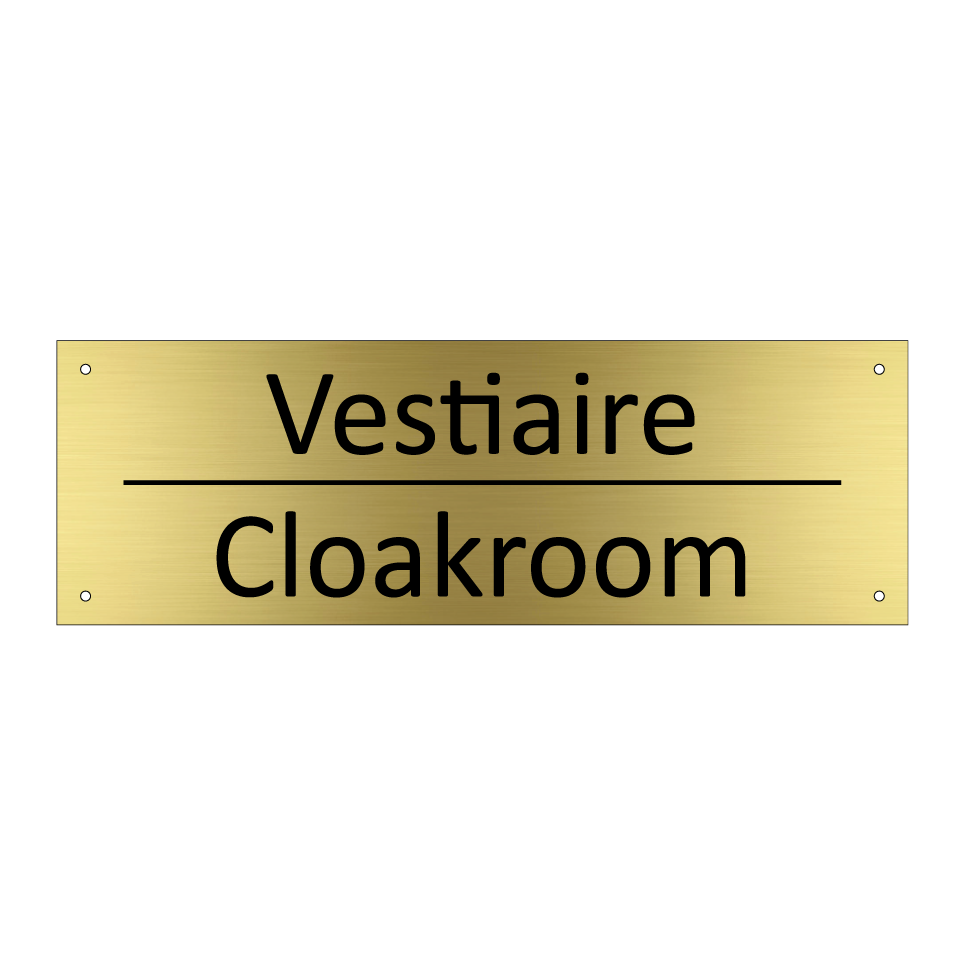 Vestiaire - Cloakroom