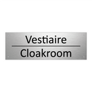 Vestiaire - Cloakroom