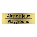 Aire de jeux - Playground