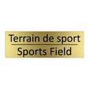 Terrain de sport - Sports Field