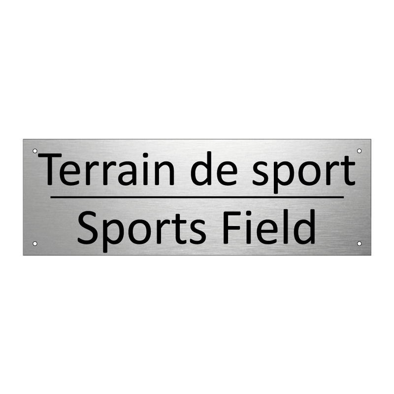 Terrain de sport - Sports Field