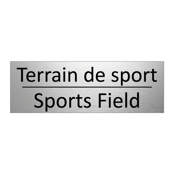 Terrain de sport - Sports Field