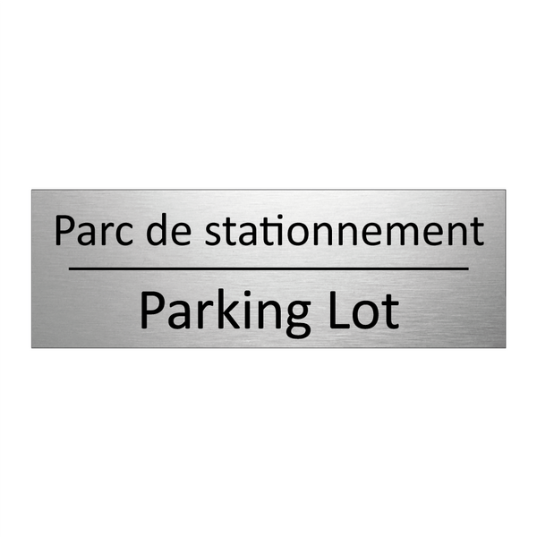 Parc de stationnement - Parking Lot