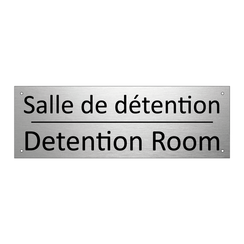 Salle de détention - Detention Room