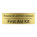 Trousse de premiers secours - First Aid Kit