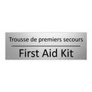 Trousse de premiers secours - First Aid Kit