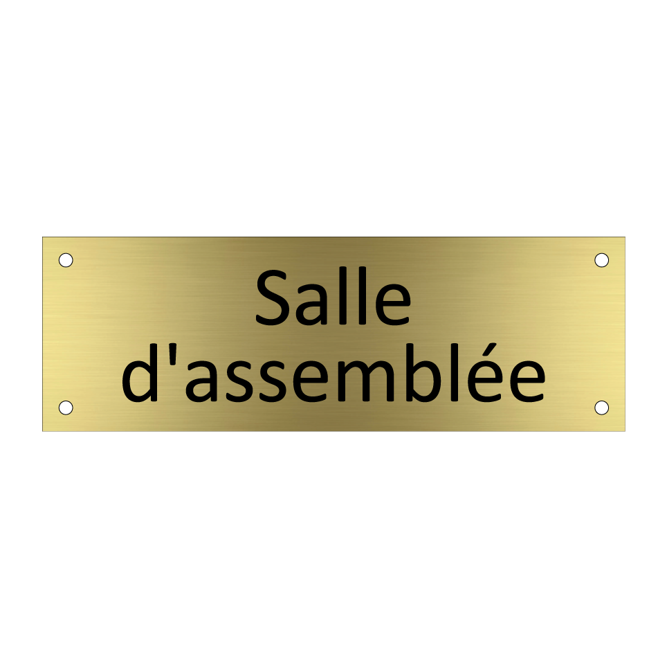 Salle d'assemblée