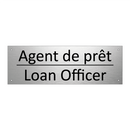 Agent de prêt - Loan Officer