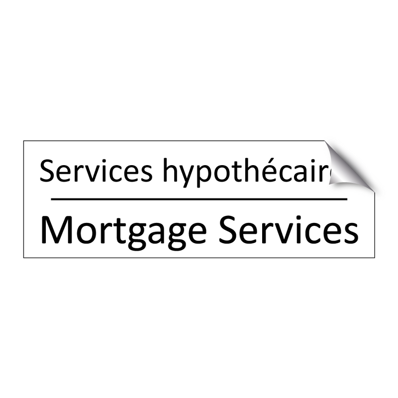 Services hypothécaires - Mortgage Services