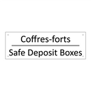 Coffres-forts - Safe Deposit Boxes