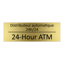 Distributeur automatique 24h/24 /.../ - 24-Hour ATM