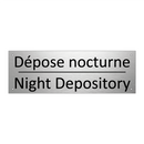 Dépose nocturne - Night Depository