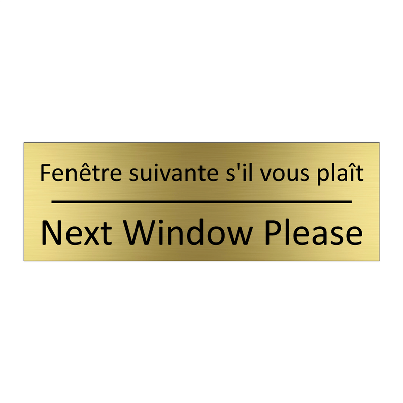 Fenêtre suivante s'il vous plaît /.../ - Next Window Please