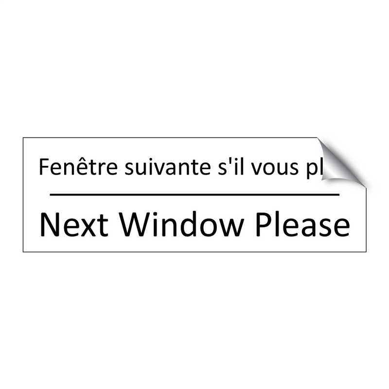Fenêtre suivante s'il vous plaît /.../ - Next Window Please