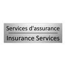 Services d'assurance - Insurance Services