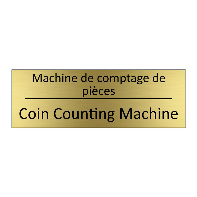 Machine de comptage de pièces - Coin Counting Machine