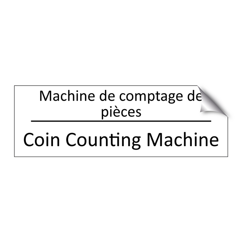 Machine de comptage de pièces - Coin Counting Machine