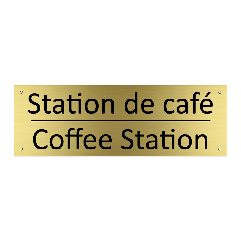 Station de café - Coffee Station