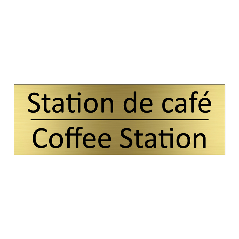 Station de café - Coffee Station