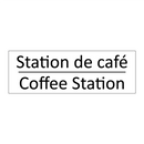 Station de café - Coffee Station
