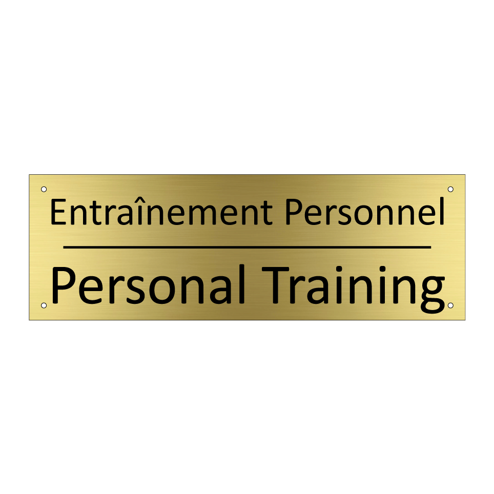 Entraînement Personnel - Personal Training