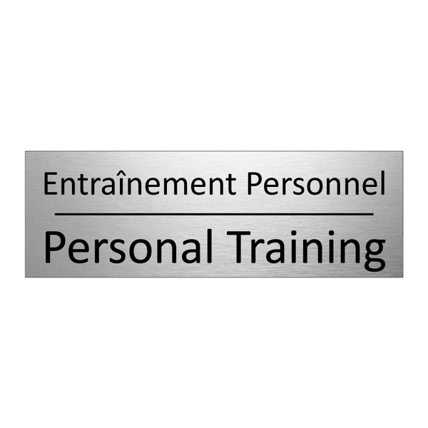 Entraînement Personnel - Personal Training