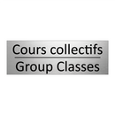 Cours collectifs - Group Classes