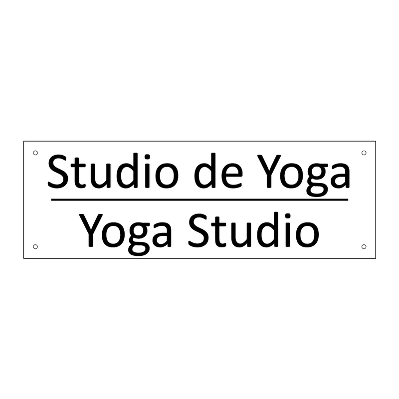 Studio de Yoga - Yoga Studio