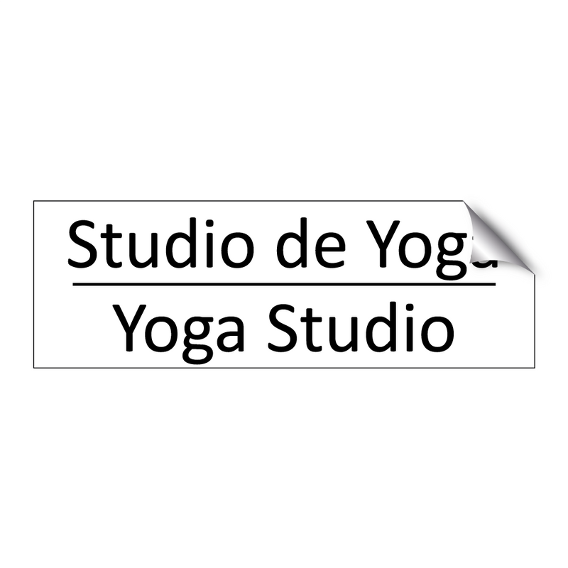 Studio de Yoga - Yoga Studio