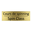 Cours de spinning - Spin Class